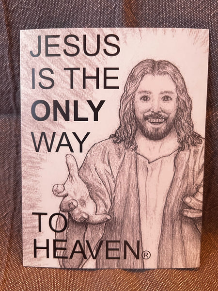 Jesus Is The ONLY Way - English Large (No Audio)